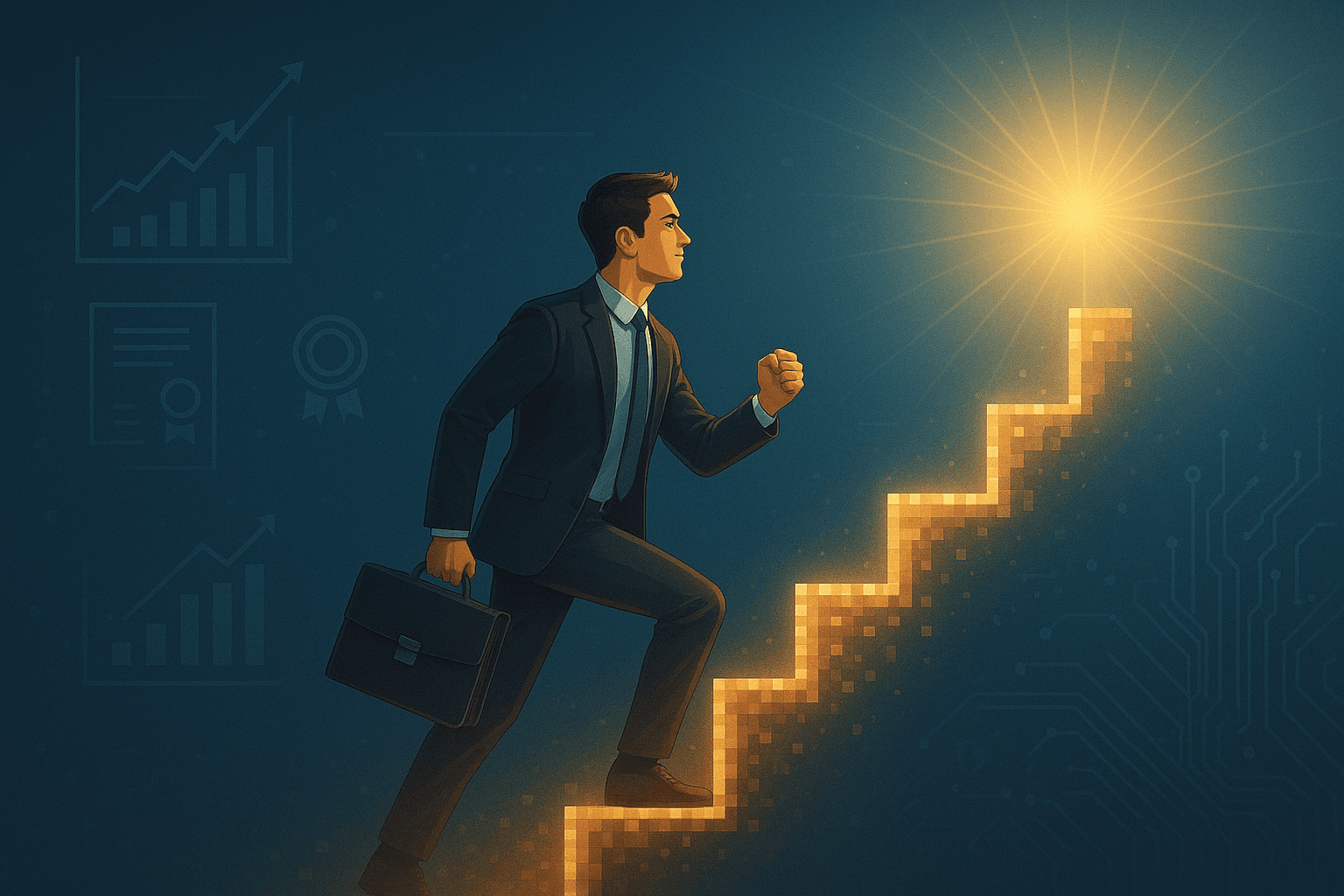 Your work should become proof that you can solve real problems.